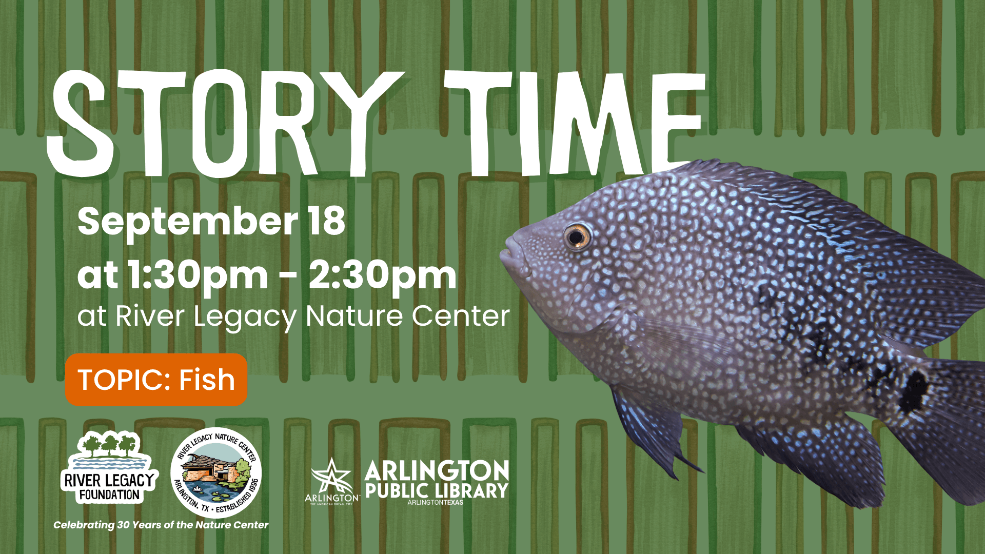 Featured image for “Family Story Time: Fish”